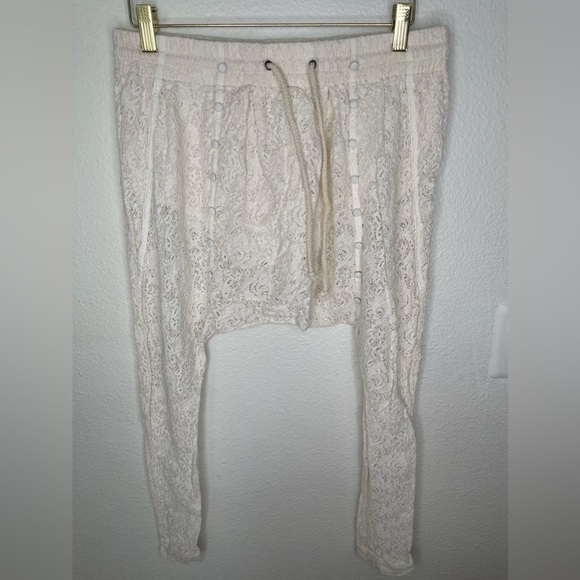 Pants - One teaspoon harem lace boho beach lounge pant